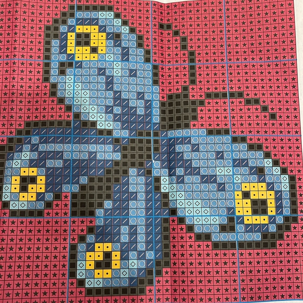 Butterfly latch hook kit